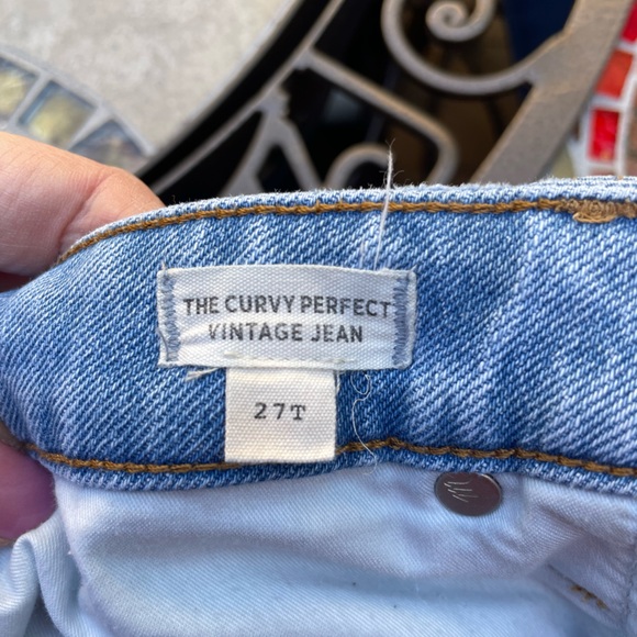 Madewell The Curvy Perfect Vintage Jean size 27T - Picture 2 of 7